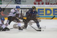 DEL - ERC Ingolstadt - Augsburger Panther - Christoph Gawlik knapp am Tor