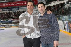 DEL - ERC Ingolstadt - Augsburger Panther - Clayton Young und Glen Goodall