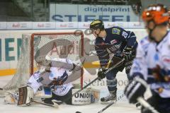 DEL - ERC Ingolstadt - Iserlohn Roosters - Alexander Oblinger (20) am Tor