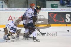 DEL - ERC Ingolstadt - Iserlohn Roosters - Alexander Oblinger (20) am Tor