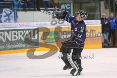 DEL - ERC Ingolstadt - Düsseldorf DEG - 5:0 - Ian Gordon bei den Fans