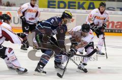 DEL - ERC Ingolstadt - Hannover Scorpions -Johna Laliberte gegen Andy Reiss