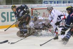 DEL - ERC Ingolstadt - Eisbären Berlin - Derek Hahn am Tor