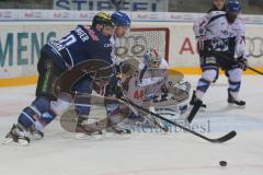 DEL - ERC Ingolstadt - Adler Mannheim - Alexander Oblinger links