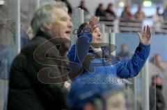 ERCI-Junioren-Ice Hogs Pfaffenhofen Trainer Thomas Krebs und Richard Neubauer Foto: Juergen Meyer