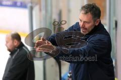 ERC Ingolstadt II - EHC Bayreuth - 4:3 - Trainer Thomas Krebs an der Bande