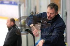 ERC Ingolstadt II - EHC Bayreuth - 4:3 - Trainer Thomas Krebs an der Bande