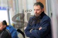 ERC Ingolstadt II - EHC Bayreuth - 4:3 - Trainer Thomas Krebs an der Bande