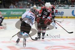 DEL - Playoff Finale - Kölner Haie KEC - ERC Ingolstadt - Alexander Oblinger (20) zieht ab