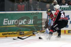 DEL - Playoff Finale - Kölner Haie KEC - ERC Ingolstadt - Jean-Francois Boucher (84) gegen Krupp