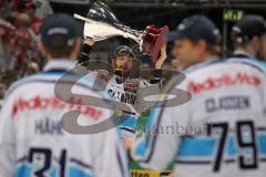 DEL - Playoff Finale - Kölner Haie KEC - ERC Ingolstadt - Deutscher Meister 2014 - Jubel Pokal Jean-Francois Boucher (84)