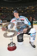 DEL - Playoff Finale - Kölner Haie KEC - ERC Ingolstadt - Deutscher Meister 2014 - Jubel Pokal Cup Greg Classen (79)