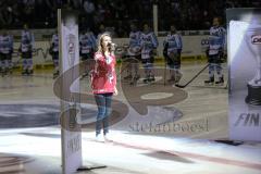 DEL - Playoff Finale - Kölner Haie KEC - ERC Ingolstadt - Vor dem Spiel, Nationalhymne