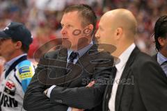 DEL - Playoff Finale - Kölner Haie KEC - ERC Ingolstadt - Deutscher Meister 2014 - Cheftrainer Niklas Sundblad