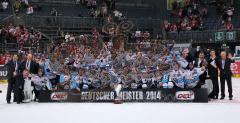 DEL - Playoff Finale - Kölner Haie KEC - ERC Ingolstadt - Deutscher Meister Team Foto Mannschaft