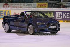 DEL - Playoff Halbfinale - ERC Ingolstadt - Hamburg Freezers - Vorstellung Audi A3 Cabrio zur Verlosung unter den Fans