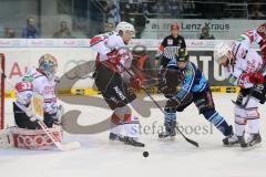 DEL - Playoff Finale - ERC Ingolstadt - Kölner Haie - Jared Ross (42) Torchance bei Torwart Danny aus den Birken