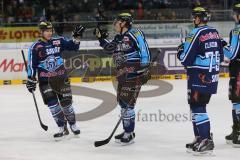 DEL - ERC Ingolstadt - Hamburg Freezers - Jubel Torschütze Tim Conboy (4)