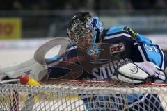 DEL - ERC Ingolstadt - Iserlohn Roosters - Torwart Timo Pielmeier (51) zu null verloren