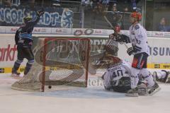 ERC Ingolstadt - Iserlohn Roosters - Patrick Hager mit dem 2:1 Führungstreffer - Foto: Jürgen Meyer