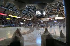 DEL - Playoff Finale - Spiel 4 - ERC Ingolstadt - Kölner Haie - Einlauf Panther Fans Choreo