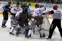 ERC Ingolstadt - Krefeld Pinguine - Jean-Francois Boucher und Tyler Bouck -  Foto: Jürgen Meyer