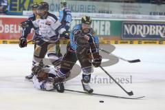 DEL - ERC Ingolstadt - Straubing Tigers - 1:0 - Björn Barta (33) stürmt nach vorne