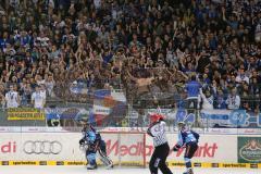 DEL - 2013 - ERC Ingolstadt - EHC Red Bull München - Fans Jubel