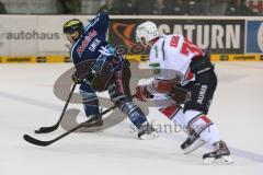 DEL - Playoff Finale - Spiel 4 - ERC Ingolstadt - Kölner Haie - Christoph Gawlik (11) Alleingang aufs Tor