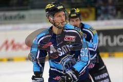 DEL - ERC Ingolstadt - Augsburger Panther - Tor Jubel Patrick Hager (52) hinten Tim Hambly (14)