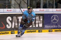 ERC Ingolstadt - Hamburg Freezers - Ziga Jeglic (13) im Aufwärmtrikot - Foto: Jürgen Meyer