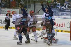 ERC Ingolstadt - Iserlohn Roosters - Alexander Oblinger mit dem 1:1 AusgleichstrefferFoto: Jürgen Meyer