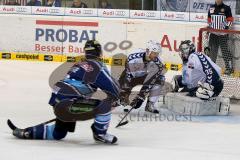 ERC Ingolstadt - Hamburg Freezers - John Laliberte (15) mit der Chance zum 2:0 - Foto: Jürgen Meyer