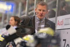 DEL - Playoff Halbfinale - ERC Ingolstadt - Hamburg Freezers - Spiel 6 - Cheftrainer Niklas Sundblad