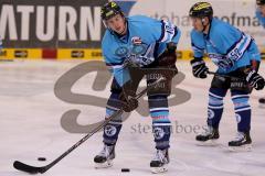 ERC Ingolstadt - Hamburg Freezers - Ziga Jeglic (13) im Aufwärmtrikot - Foto: Jürgen Meyer