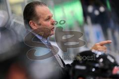 DEL - ERC Ingolstadt - Krefeld Pinguine - Krefeld Trainer Rick Adduono