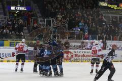 DEL - ERC Ingolstadt - Kölner Haie - Tor Jubel Fans