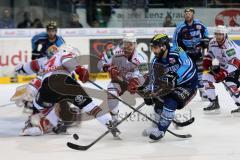 DEL - Playoff Finale - ERC Ingolstadt - Kölner Haie - Thomas Greilinger (39) Torchance bei Torwart Danny aus den Birken