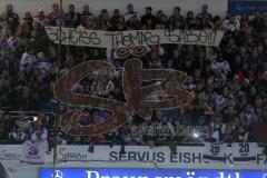 DEL - ERC Ingolstadt - Icetigers Nürberg - Fans Spruchband Thomas Sabo