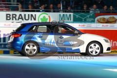 DEL - ERC Ingolstadt - Eisbären Berlin - Fan Audi A3. Foto: Adalbert Michalik