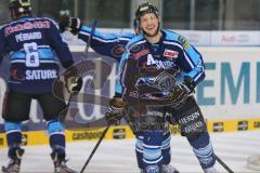 DEL - Playoff Halbfinale - ERC Ingolstadt - Hamburg Freezers - 2:0 durch Christoph Gawlik (11), Patrick Hager (52) gut gelaunt