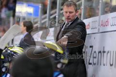 DEL - PlayOff - ERC Ingolstadt - Krefeld Pinguine - Cheftrainer Niklas Sundblad