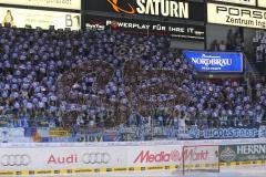 DEL - Playoff Halbfinale - ERC Ingolstadt - Hamburg Freezers - Spiel 6 - Fan Choreogarphie