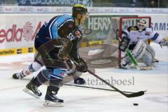 DEL - ERC Ingolstadt - Straubing Tigers - 1:0 - John Laliberte (15) im Angriff