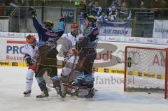 ERC Ingolstadt - Iserlohn Roosters - Alexander Oblinger mit dem 1:1 Ausgleichstreffer - Foto: Jürgen Meyer