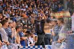 DEL - Playoff Halbfinale - ERC Ingolstadt - Hamburg Freezers - Fans Stimmung Jubel