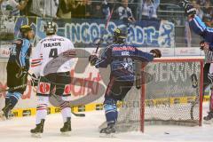 DEL - ERC Ingolstadt - Eisbären Berlin - Ausgleich durch Ziga Jeglic (13) Tor Jubel