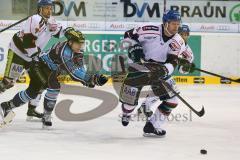 DEL - 2013 - ERC Ingolstadt - Augsburg Panther - Alexander Oblinger (20) kommt nicht zum Puck