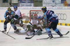 DEL - ERC Ingolstadt - Augsburger Panther - rechts John Laliberte (15) zieht ab und Tor