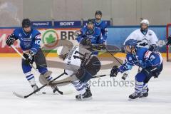 U16 - ERC Ingolstadt - SC Riesersee - links (10) Fabian Eder und rechts (13) Tim Maier